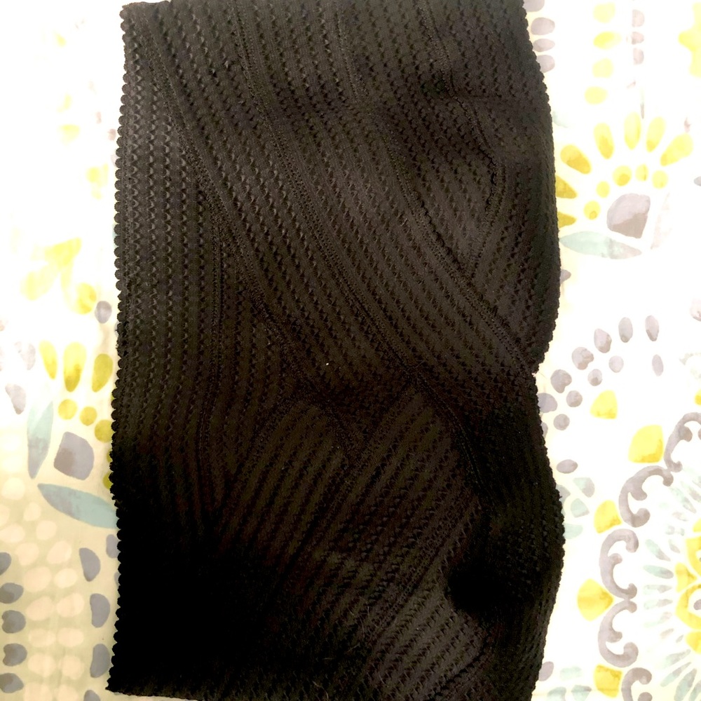 Express Black Tube Top, Cropped